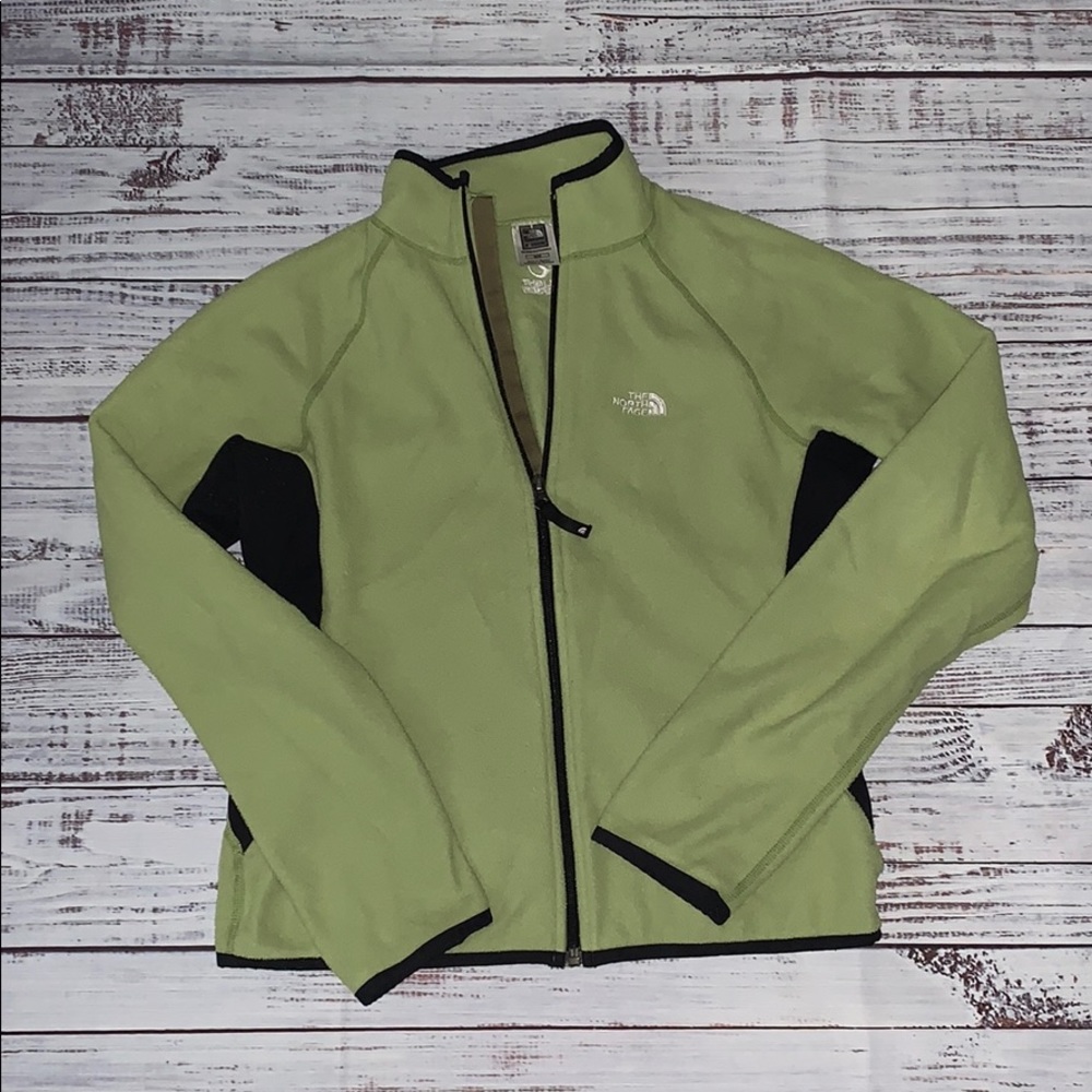 Green The North Face Fleece